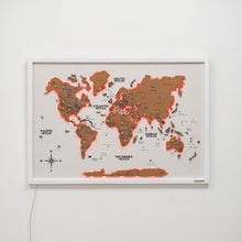 Load image into Gallery viewer, Map on Board LED 2.0 Cork