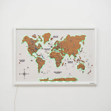 Load image into Gallery viewer, Map on Board LED 2.0 Cork