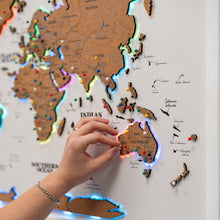 Load image into Gallery viewer, Map on Board LED 2.0 Cork