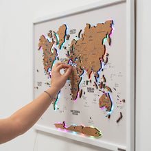 Load image into Gallery viewer, Map on Board LED 2.0 Cork