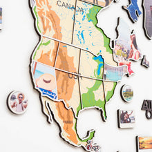 Load image into Gallery viewer, World Photo Map Physical
