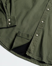 Load image into Gallery viewer, Earl Denim Shirt - Dusty Olive