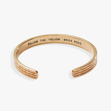Load image into Gallery viewer, The Wizard of Oz™ Yellow Brick Road Cuff Bracelet