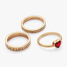 Load image into Gallery viewer, The Wizard of Oz™ "There's No Place Like Home" Ring Set of 3