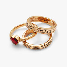 Load image into Gallery viewer, The Wizard of Oz™ "There's No Place Like Home" Ring Set of 3