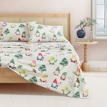 Load image into Gallery viewer, Turkish Cotton Christmas Flannel Sheet Set - Whittaker Collection