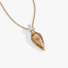 Load image into Gallery viewer, 'Written in the Stars' Potion Bottle Slider Necklace