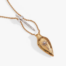 Load image into Gallery viewer, 'Written in the Stars' Potion Bottle Slider Necklace