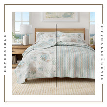 Load image into Gallery viewer, Coastal Printed Cotton Quilt Set - Santa Barbara Collection