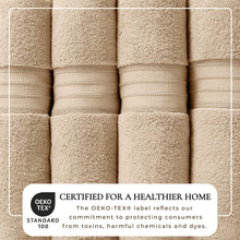 Load image into Gallery viewer, 100% Cotton Premium Bath Towel Set - Chiara Collection