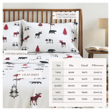 Load image into Gallery viewer, 100% Turkish Cotton Flannel Sheet Sets - Boulder Collection