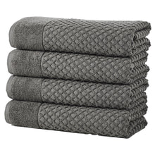 Load image into Gallery viewer, Cotton Diamond Waffle Weave Bath Towel Set - Grayson Collection
