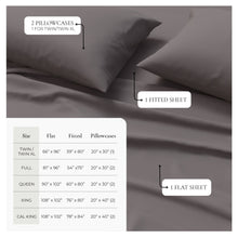 Load image into Gallery viewer, Viscose from Bamboo &amp; Cotton Blend Jersey Knit Sheets