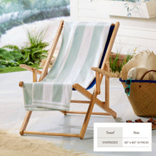 Load image into Gallery viewer, Striped Cabana Beach Towel - Edgartown Collection