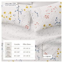 Load image into Gallery viewer, Wildflower Floral Quilt Set - Marianne Collection