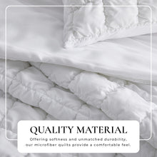 Load image into Gallery viewer, Puff Marshmallow Texture Quilt Set - Marshmallow Collection