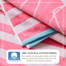 Load image into Gallery viewer, Cotton Velour Beach Towel - Maui Collection