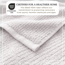 Load image into Gallery viewer, Turkish Cotton Ribbed 6-Piece Bath Towel Set - Georgiana Collection