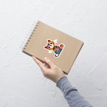 Load image into Gallery viewer, “Yarn Whiskers” Vinyl Sticker – Designed by Nicole Snow