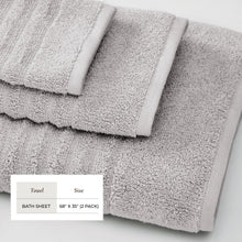 Load image into Gallery viewer, Luxury Combed Cotton Bath Towel Set - Karina Collection