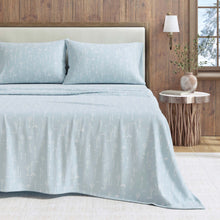 Load image into Gallery viewer, Turkish Cotton Flannel Sheet Set - Elevated Lodge Collection
