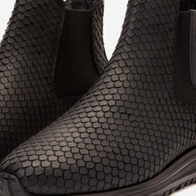 Load image into Gallery viewer, The Panther Black Leather Men Chelsea Boot