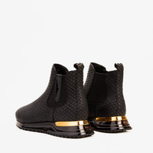 Load image into Gallery viewer, The Panther Black Leather Men Chelsea Boot