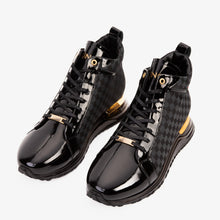 Load image into Gallery viewer, The Monte Carlo Black High-Top Men Sneaker Limited Edition