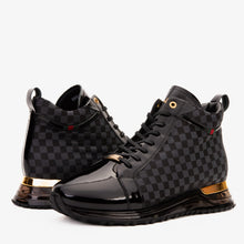 Load image into Gallery viewer, The Monte Carlo Black High-Top Men Sneaker Limited Edition