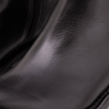 Load image into Gallery viewer, The Valeria Pearl Heel Knee-High Women Black Leather Boot