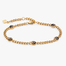 Load image into Gallery viewer, Yin Yang Curb Chain Bracelet