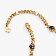 Load image into Gallery viewer, Yin Yang Curb Chain Bracelet