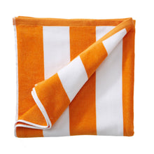Load image into Gallery viewer, Cotton Velour Cabana Stripe Beach Towel - Novia Collection