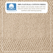 Load image into Gallery viewer, 100% Cotton Woven Texture Bath Towel Set - Marbella Collection