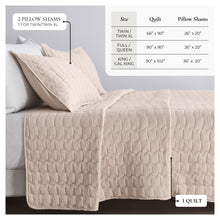 Load image into Gallery viewer, Gauze-Inspired Texture Quilt Set - Wave Stitch Collection