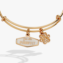 Load image into Gallery viewer, You Are Purrrfect Charm Bangle