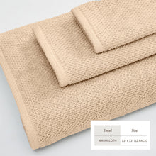 Load image into Gallery viewer, Cotton Textured Bath Towel Set - Acacia Collection