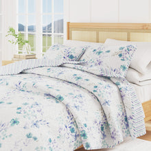 Load image into Gallery viewer, April Morning Floral Quilt Set