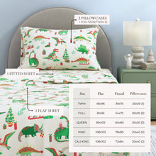 Load image into Gallery viewer, Turkish Cotton Christmas Flannel Sheet - Whittaker Collection