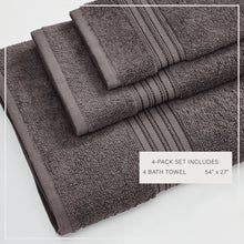 Load image into Gallery viewer, Cotton Terry Bath Towel Set - Cooper Collection