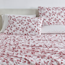 Load image into Gallery viewer, Watercolor Floral Sheet Set - Delia Collection