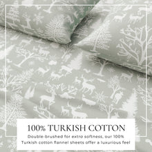 Load image into Gallery viewer, Turkish Cotton Flannel Sheet - Lakeview Collection