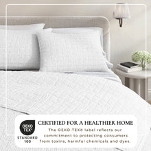 Load image into Gallery viewer, 100% Cotton Honeycomb Waffle Garment Washed Quilt Set - Genevieve Collection