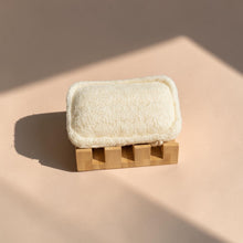 Load image into Gallery viewer, Angled Bamboo Soap Dish