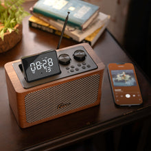 Load image into Gallery viewer, Fuse Zide Vintage Retro Radio with Alarm Clock