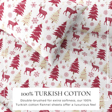 Load image into Gallery viewer, 100% Turkish Cotton Flannel Sheet Sets - Boulder Collection