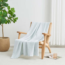 Load image into Gallery viewer, 100% Cotton Waffle Weave Blanket - Mikala Collection