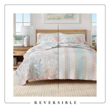Load image into Gallery viewer, Coastal Coral Reef Quilt Set - Caymen Collection