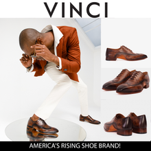 Load image into Gallery viewer, The Royal Hand Craft Brown Wingtip Oxford Men Shoe