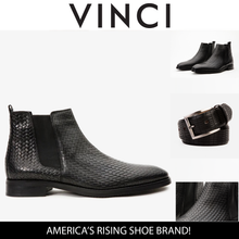 Load image into Gallery viewer, The Oslo Black Leather Chelsea Men Boot